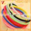 Colorful Silicone/ Rubber wirstband hair band ring