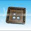 2.54mm pitch straight brown color PLCC connector
