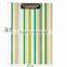 Wholesale 2015 unique design colorful A4 F/C size vertical stripe wooden clipboard handware for students