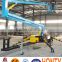 (14m)hydraulic electric trailer truck mounted folding adjustable aerial work platform