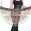 belly dance gold coins belt ,BellyQueen