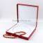 Handmade Square Leather Jewelry Box Pearl Necklace Box