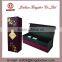 Jinhua Supplier Handmade Rectangular MDF Wine Box Handle Latch Accessories Set