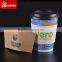 Hot Sale Kraft Paper Coffee Cup Sleeves, Cup Wraps