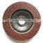 PLASTIC COVER FLAP DISC 4 inches high quality calcined alumina flap disc