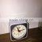 pretty mini silent travel alarm retail clock, super small travelling alarm clock