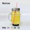 480ml engraving glass mason mug with handle manufacturer