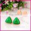 2015 fahsion style cheap earrings made in china /triangle stud earrings