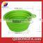 Custom Silicone Folding Pet Bowl/Pet Folding Bowl