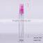 10ml Clear Refillable Perfume Plastic Atomizer Glass Bottle,Plastic Sprayer Pump Bottles