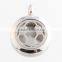 2016 New Arrival 316L Stainless Steel Soccer Ball Aromatherapy Essential Oils Diffuser Locket Necklace Pendant