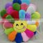 Custom whatsapp emoji pillow,Sunflower Cotton Smiley Face Soft Toys Poop Plush Emoji Pillow