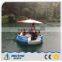 leisure use polyethylene hull BBQ donut boat