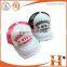 Wholesale Fashion custom blank flat brim 5 panel snapback cap/hat