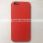 Red color genuine leather phone case for iphone 6, original leather case for iphone 6/6S case cover with 4.7 inch screen