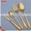 gold plated cutlery, gold cutlery set,flatware set with gold wholesale                        
                                                Quality Choice