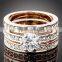 3pcs/Set 18kgp Jewelry Gold Rings Price With Stones                        
                                                                                Supplier's Choice