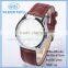Japan miyota movement fashion leather man watch