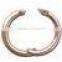 Hot selling bull nose ring stainless steel 5/16" thick 3 5/8" diameter with low price