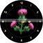 Eco-friendly slate wall clock with different images