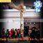 Display hall dinosaurs skeleton replica