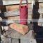 Custom Reusable Waxed Canvas Wine Tote Pattern With Leather Trim