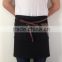 hign quality unisex half denim BBQ apron with 2 pockets
