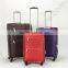 Nylon material and men women department name suitcase set