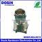 zinc bnc female connector edge mount