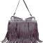 Fashion Punk Style PU leather Bag Fringed Tassel Bag