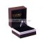 Luxury custom rigid wedding favor boxes/cardboard jewelry gift packaging /paper ring box