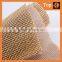 3MM Gold Plastic flatback resin rhinestone sheet rhinestone mesh