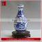 Jingdezhen Chinese Blue and White Ceramic Liqour Bottle