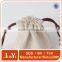 Environmental small fabric bags with double strings on bags for sale