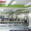 Single layer balcony waterproof frameless stackable glass partition wall