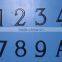 Zinc alloy apartment door number