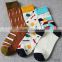 2016 hot sale colors man cheap custom made design stock sock