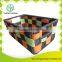 Rainbow rectangle household paper sundries basket