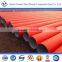 Black ssaw epoxy pe coated underground water pipe