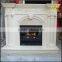 European style villa interior decoration fine white marble fireplace