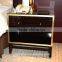 Hotel Bedroom MDF-made small wooden nightstand furniture