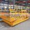 Heavy duty electric hydraulic scissor lift table for cargo