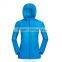 Professional Manufacturer Of Woman Zipper Fly Hooded Breathable Waterproof Windproof Sun-protective Jacket 20D Nylon
