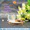 3g loose powder container with sifter golden metal lid