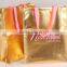 Shiny Laminated Non-Woven Tropic Shopper Tote Bag