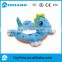 High quality EN71 pvc inflatable swimming ring float lounger, baby seat floater