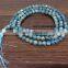 Apatite Tassel Mala Necklace, 108 Bead Mala, Nature Stone Jewelry - Jap Mala- Yoga Necklace