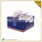 Small Mini Cake Packaging Box Custom Design With Window Handles