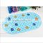 Baby Bath Tub Mat Anti Slip Suction Cups / bathroom floor non slip silicone mat / anti slip baby bath mat
