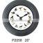 Large Promotional Plastic Bird Sounds Wall Clock